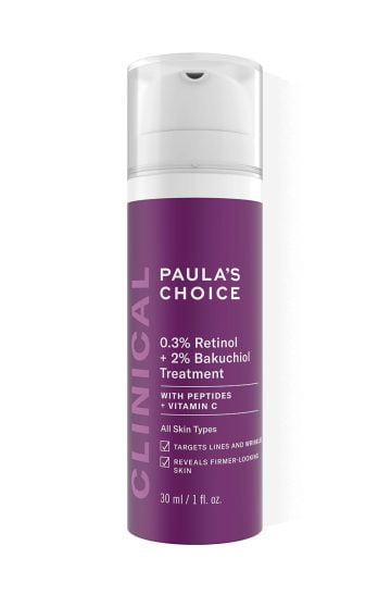 Paula's Choice kosmetika Lietuva veido serumas su retinoliu ir bakucioliu 0.3% treatment kaina