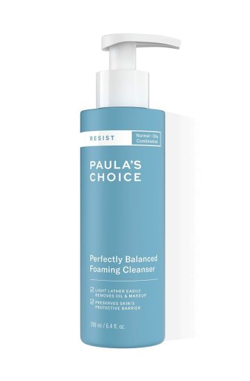 Paula's Choice kosmetika Lietuva priesraukslinis prausiklis perfectly balanced foaming cleanser
