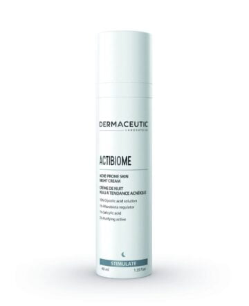 Dermaceutic Actibiome Acne Prone Skin Night Cream naktivis veido kremas spuoguotai odai